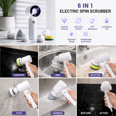 Handheld Electric Cleaning Brush